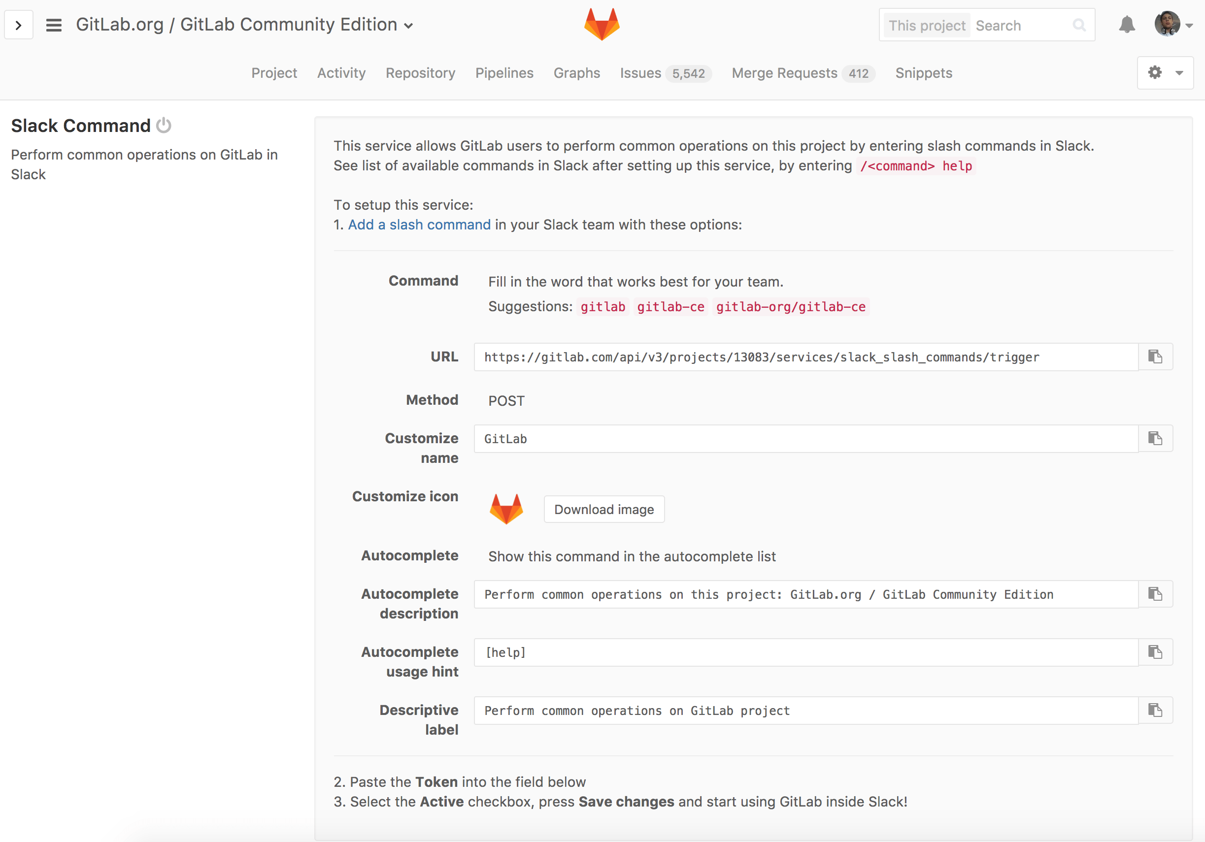 Slack Chatops in GitLab 8.15